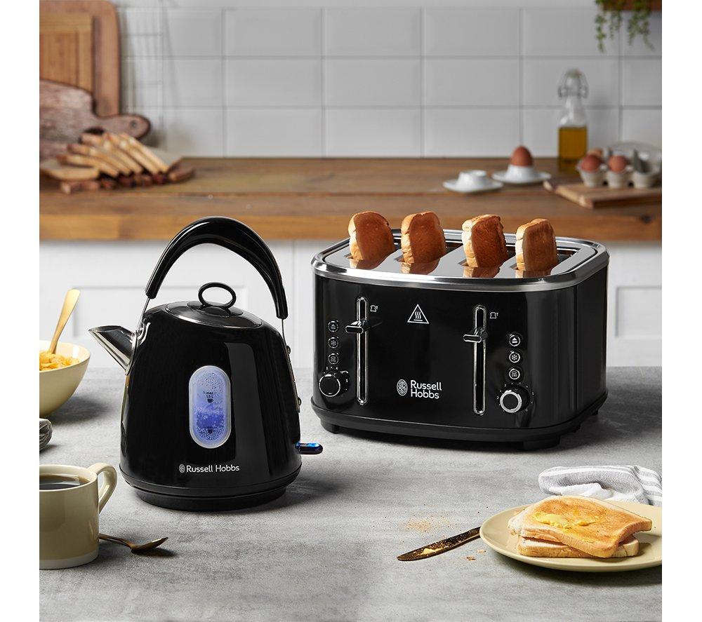 RUSSELL HOBBS Stylevia 28131 Traditional Kettle - Black image number 3 of 12