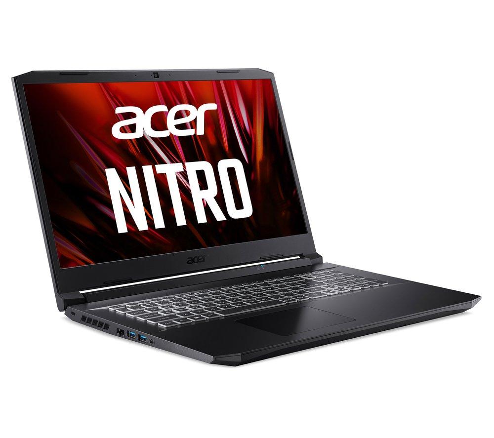 Image of ACER Nitro 5 17.3" Gaming Laptop - Intel®Core i7, RTX 3060, 512 GB SSD, Black