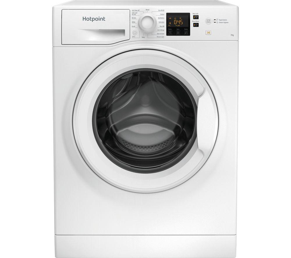 HOTPOINT NSWR 743U WK UK N 7 kg 1400 Spin Washing Machine review