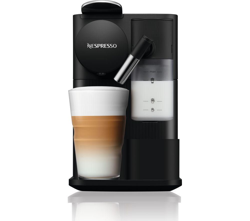 NESPRESSO by DeLonghi Lattissima One EN510.BK Coffee Machine - Black, Black