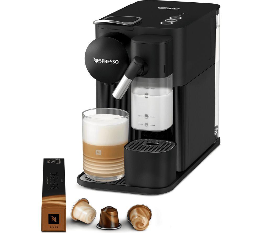 NESPRESSO by De'Longhi Lattissima One EN510.BK Coffee Machine - Black