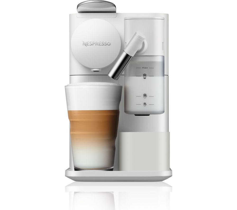 NESPRESSO by DeLonghi Lattissima One EN510.W Coffee Machine - White, White