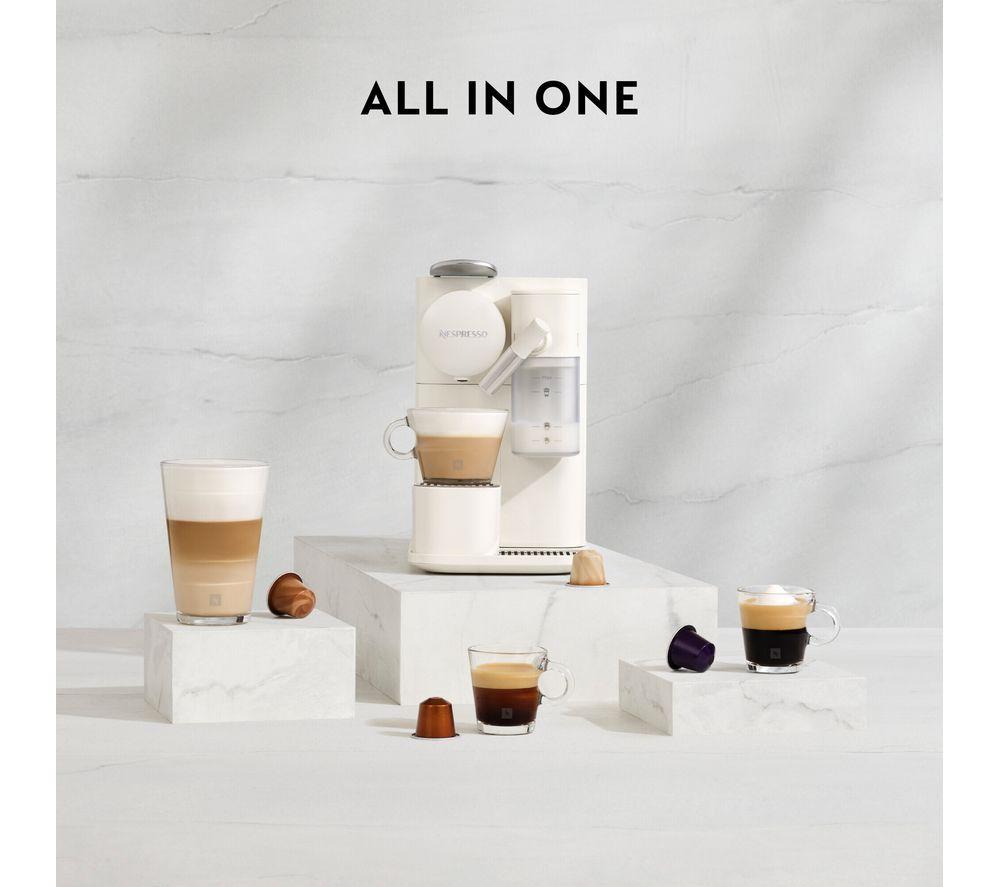 NESPRESSO by De'Longhi Lattissima One Pod EN510.W Coffee Machine - White image number 4 of 9