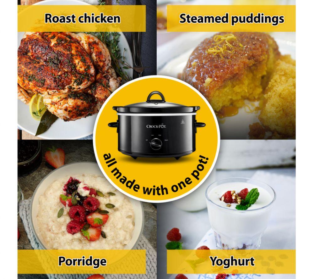CROCK-POT CSC078 Slow Cooker - Black image number 3 of 3