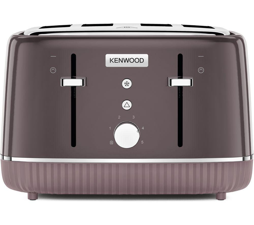 KENWOOD Elegancy TFP10.A0PU 4-Slice Toaster - Mulberry Purple
