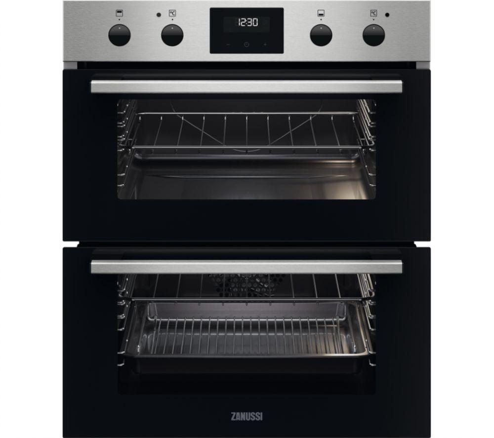 ZANUSSI FanCook ZPHNL3X1 Electric Built-under Double Oven review