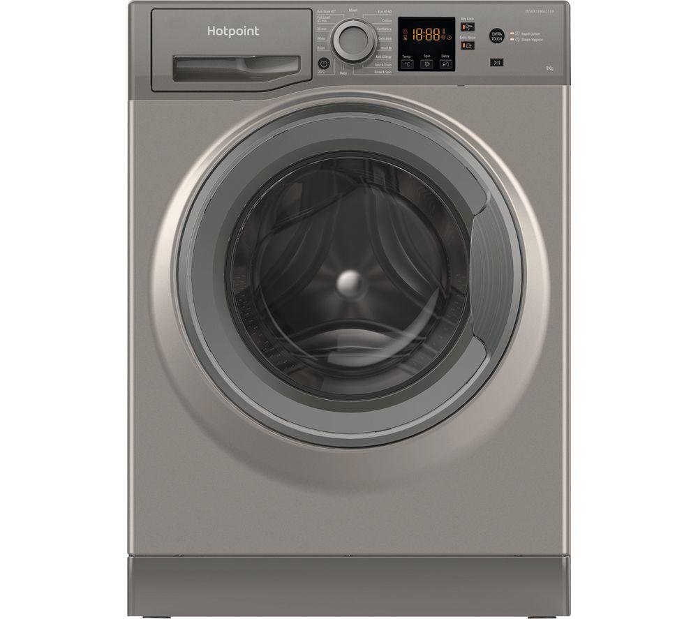 HOTPOINT NSWR 944C GK UK N 9 kg 1400 Spin Washing Machine - Graphite