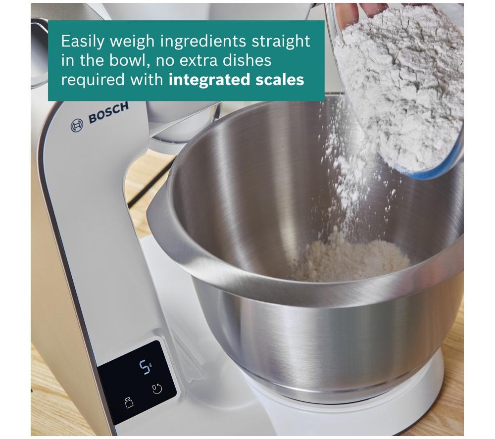 BOSCH Creationline 8 in 1 Stand Mixer MUM5XW40G  - Champagne image number 5 of 14