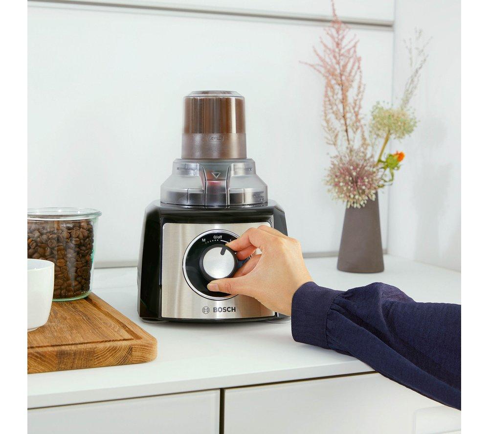 BOSCH MultiTalent3 MCM3501MGB Food Processor - Silver & Black image number 12 of 17