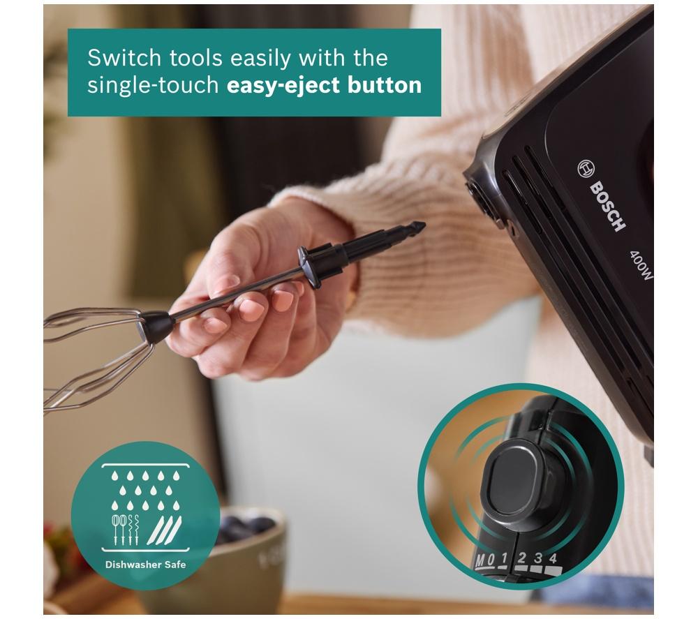 BOSCH CleverMixx MFQ2420BGB Hand Mixer - Black image number 7 of 10