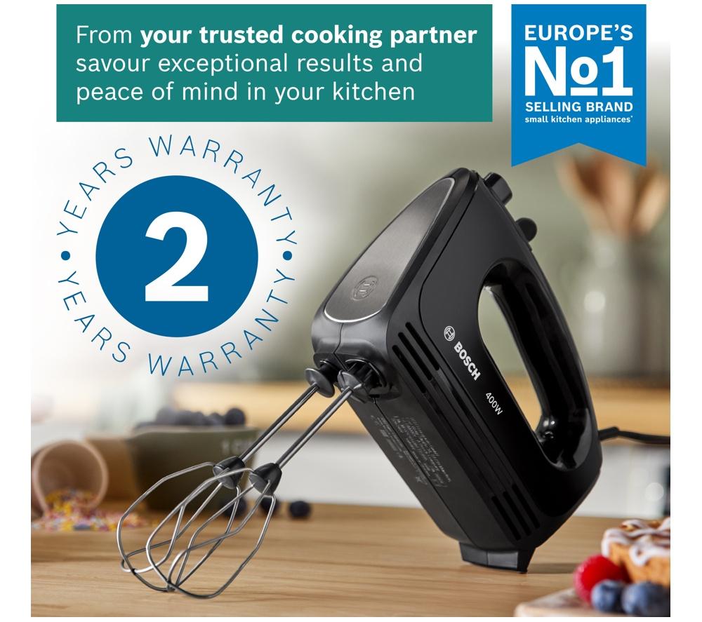 BOSCH CleverMixx MFQ2420BGB Hand Mixer - Black image number 8 of 10