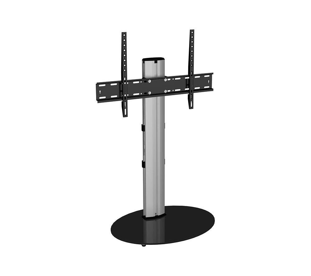 AVF Eno FSL590ENSB 600 mm TV Stand with Bracket - Silver & Black, Silver/Grey,Black