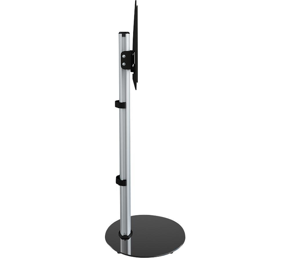 AVF Eno FSL590ENSB 600 mm TV Stand with Bracket for up to 55" TVs - Silver & Black image number 7 of 9
