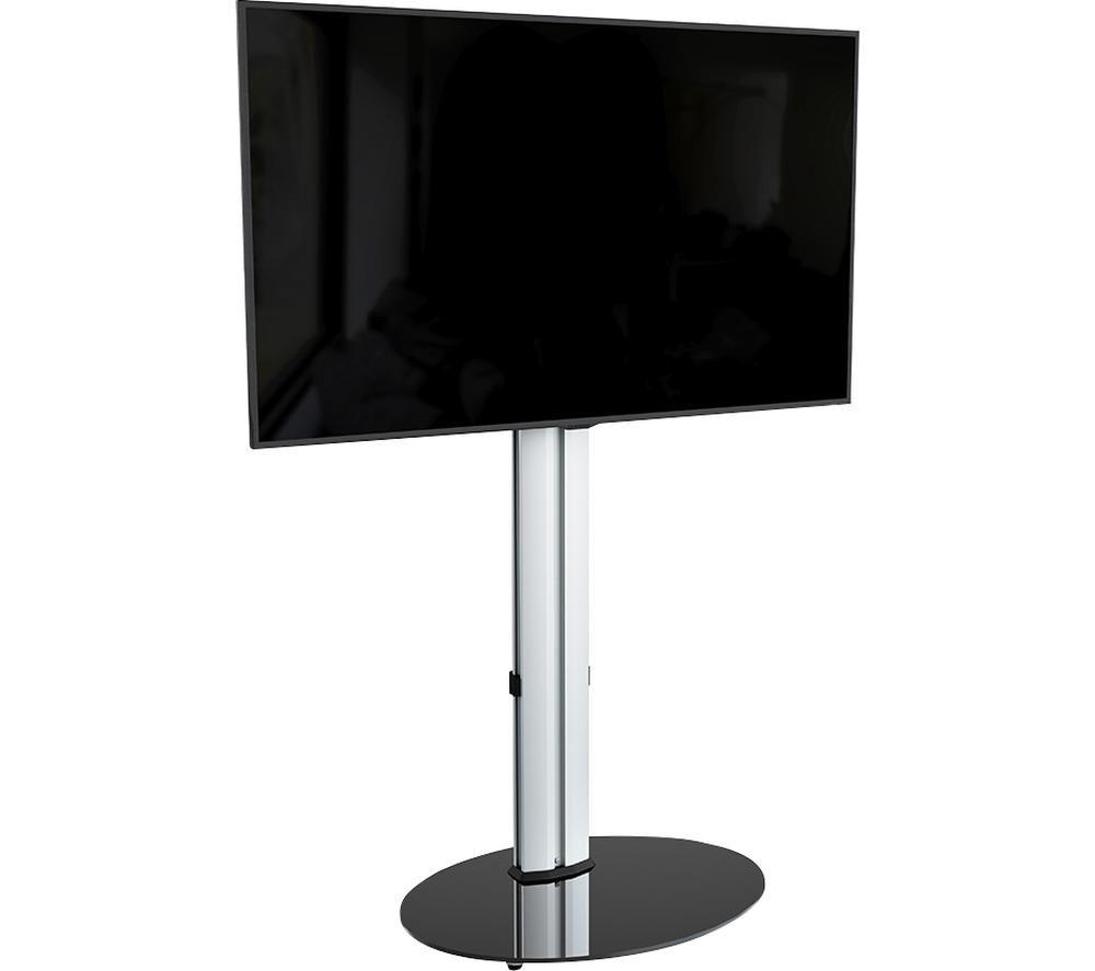 AVF Eno FSL590ENSB 600 mm TV Stand with Bracket for up to 55" TVs - Silver & Black image number 8 of 9