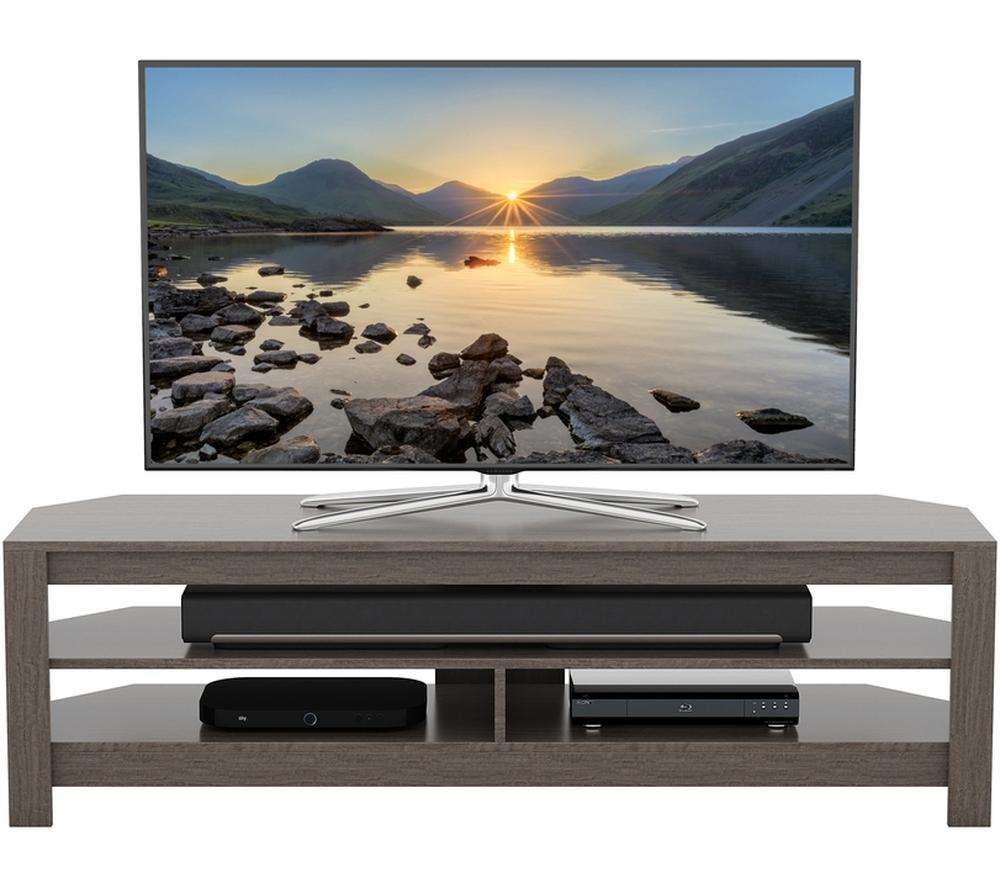 AVF Calibre CA140GRE 1400 mm TV Stand for up to 65" TVs &ndash; Grey Oak image number 3 of 7