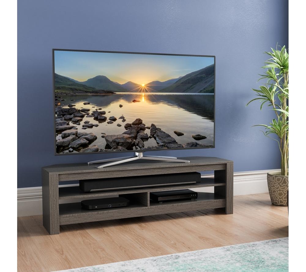 AVF Calibre CA140GRE 1400 mm TV Stand for up to 65" TVs &ndash; Grey Oak image number 5 of 7