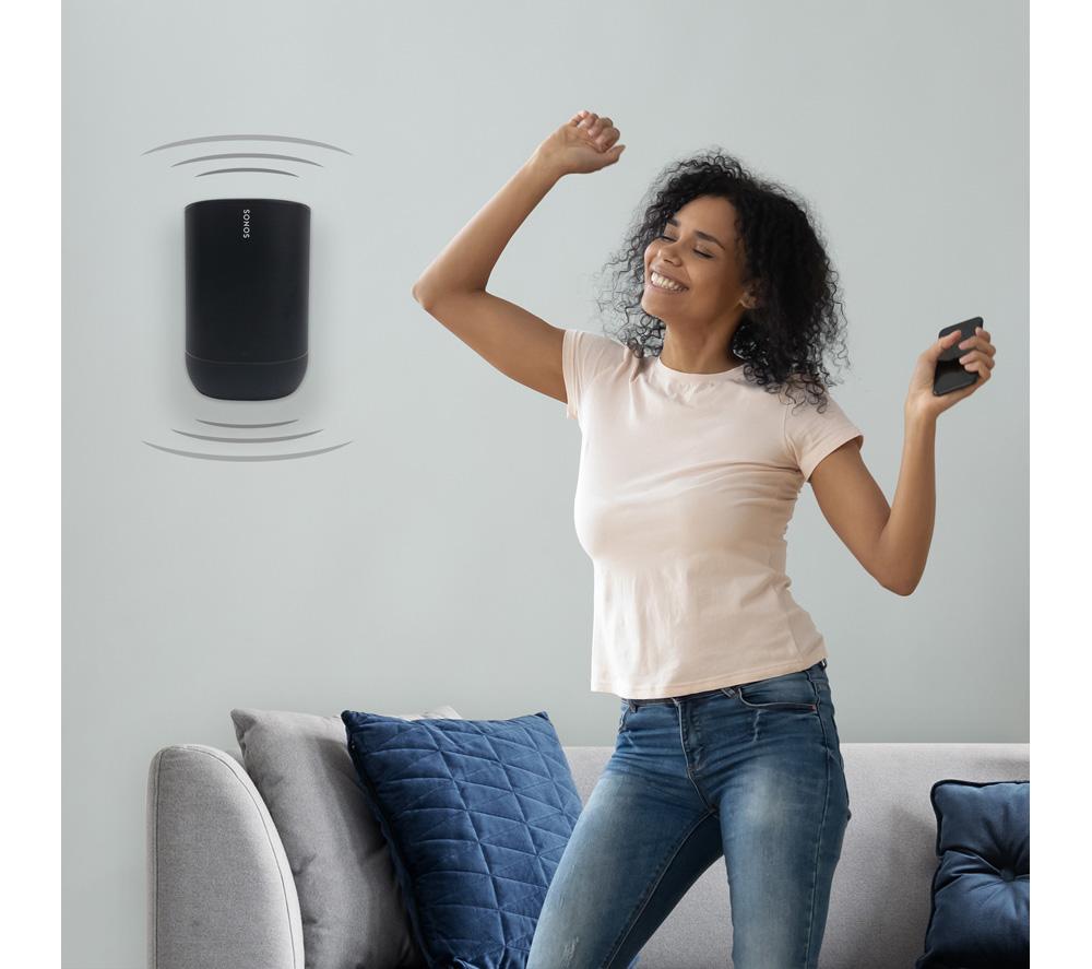 AVF AKVWLMOVW1 Sonos Move Wall Mount Fixed Speaker Bracket - White image number 5 of 6