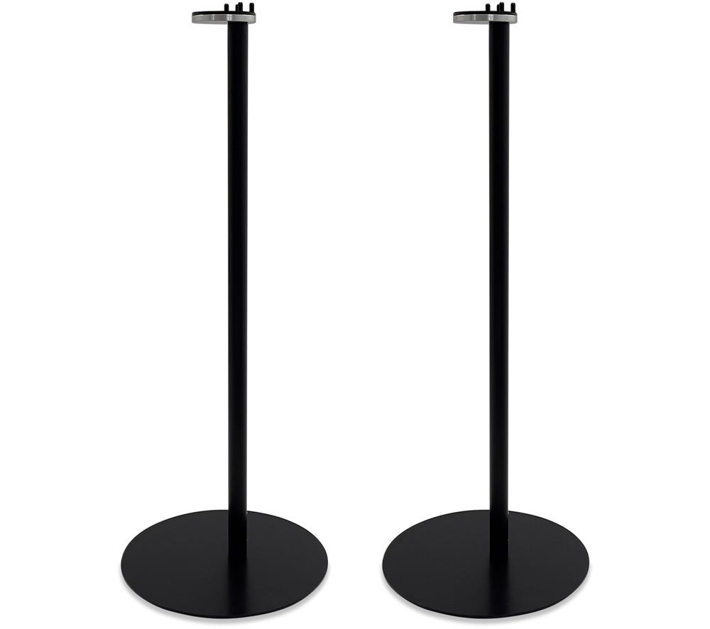 AVF Speaker Floor Stand Compatible with Sonos One, One SL and Play 1 (gen1) - Black, Pair