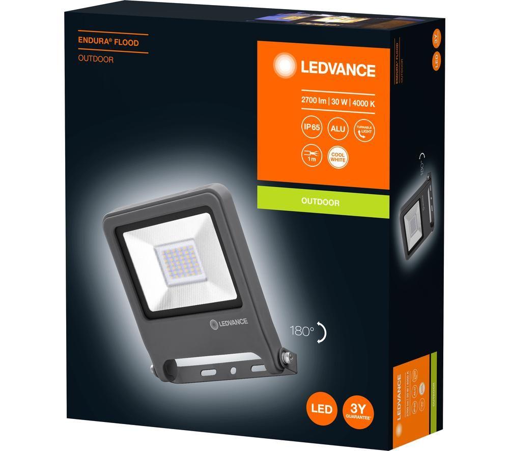 LEDVANCE Endura LV206700 LED Floodlight - Grey, Cool White Light, 3.9 cm image number 4 of 5
