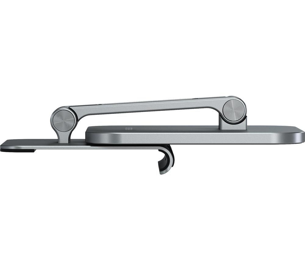SATECHI Aluminium Desktop iPad & Tablet Stand - Silver & Black image number 7 of 9