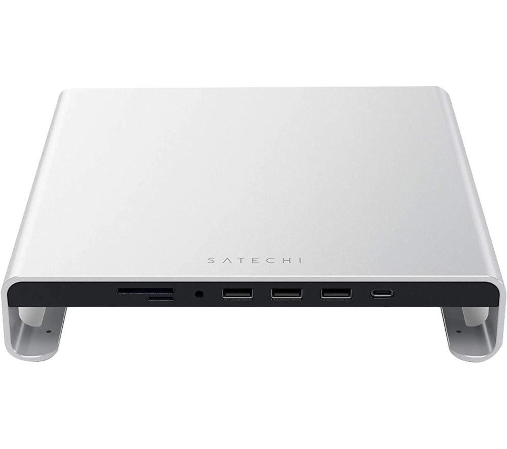 Image of SATECHI 6-Port USB Type-C Connection Hub for iMac - Silver