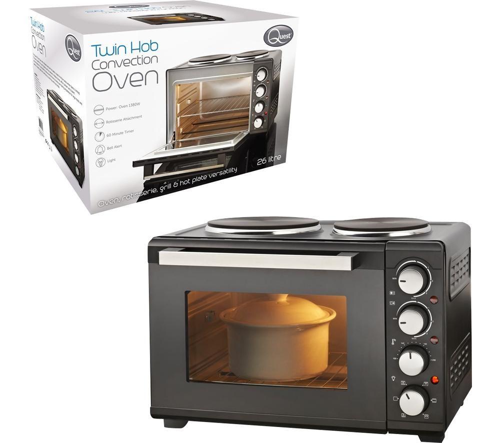 QUEST 35379 Electric Mini Oven - Black image number 2 of 2