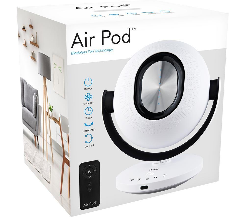TORS+OLSSON Air Pod 40019 Desk Fan - White image number 2 of 6