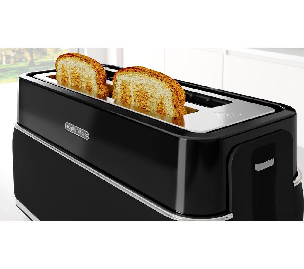 Morphy richards shop accents toaster black