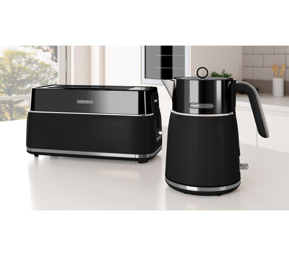 Morphy richards black on sale kettle and toaster