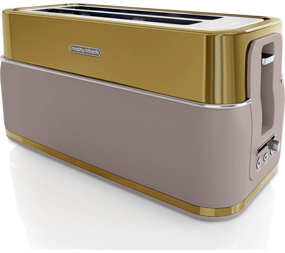 MORPHY RICHARDS Signature Opulent 245743 4Slice Toaster Gold