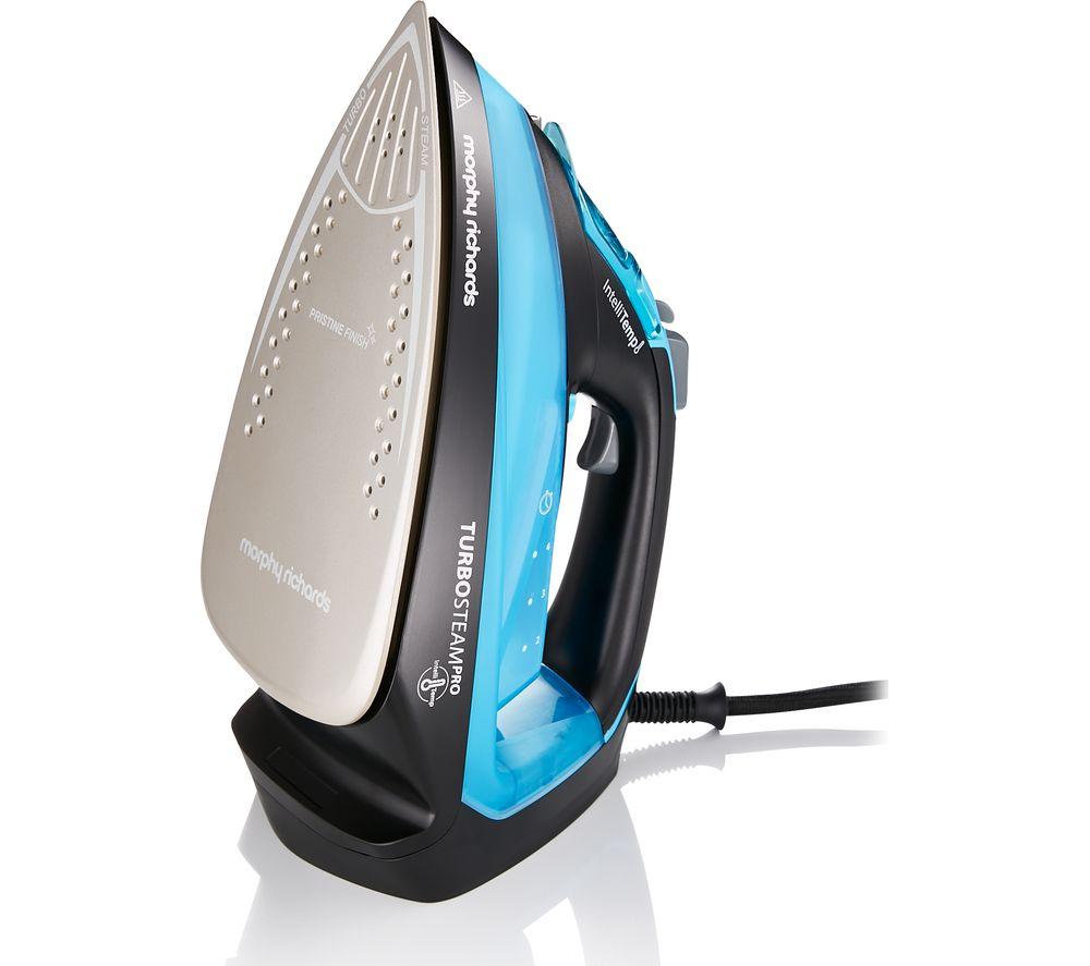 MORPHY RICHARDS Turbosteam Pro Intelitemp 303210 Steam Iron - Blue  Black