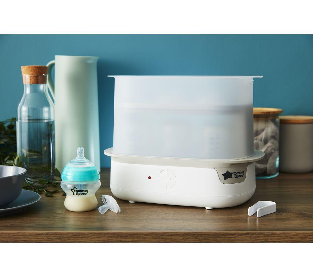 TOMMEE TIPPEE 423221 Super-steam Advanced Electric Bottle Steriliser - White image number 4 of 4