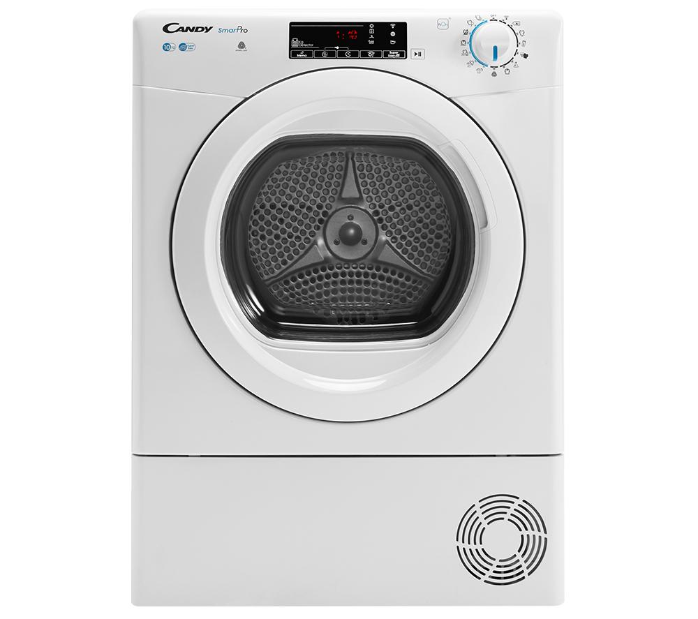 CANDY Smart Pro CSOE C10TG WiFi-enabled 10 kg Condenser Tumble Dryer - White, White