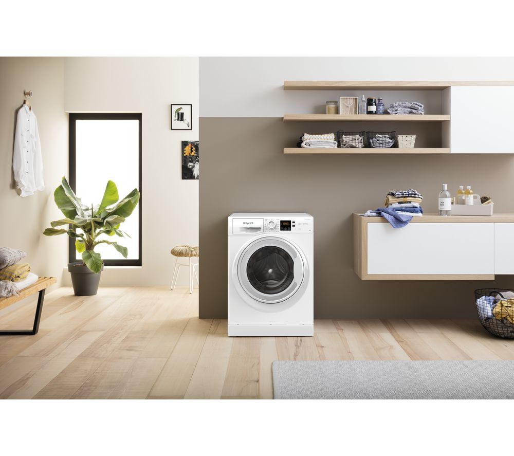 Buy HOTPOINT NSWM 1044C W UK N 10kg 1400 Spin Washing Machine - White ...