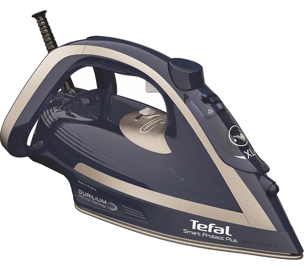 Image of TEFAL Smart Protect Plus FV6872G0 Steam Iron Ð Blue & Silver