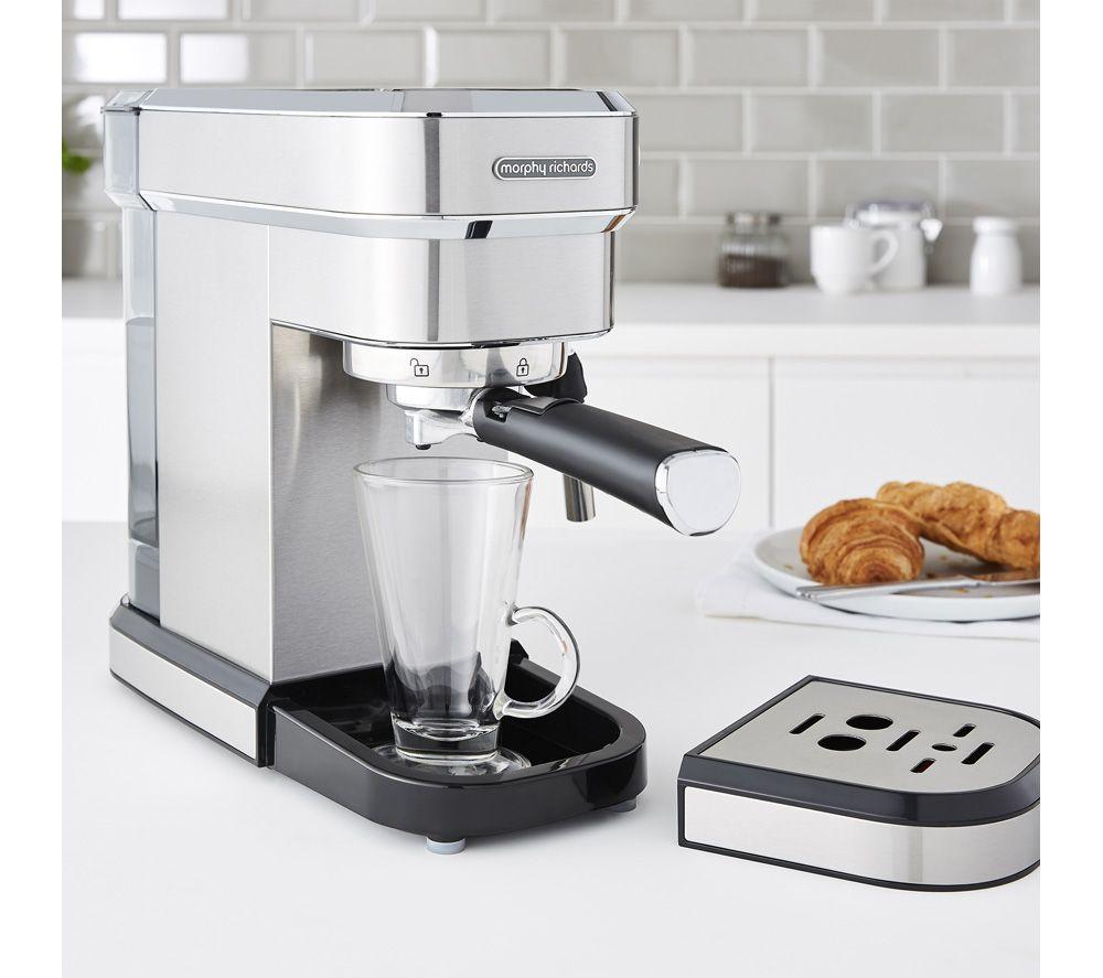 MORPHY RICHARDS 172020 Coffee Machine - Stainless Steel image number 6 of 6