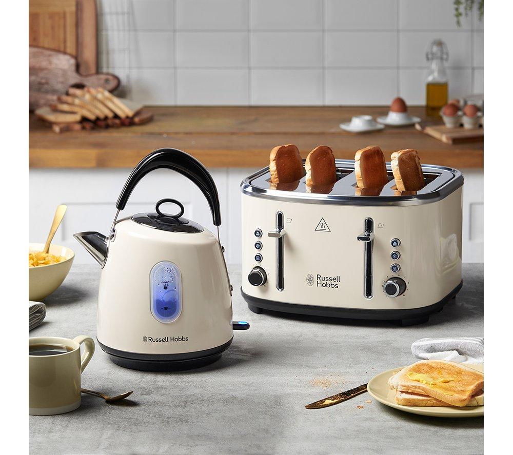Buy RUSSELL HOBBS Stylevia 28132 Traditional Kettle Cream Currys