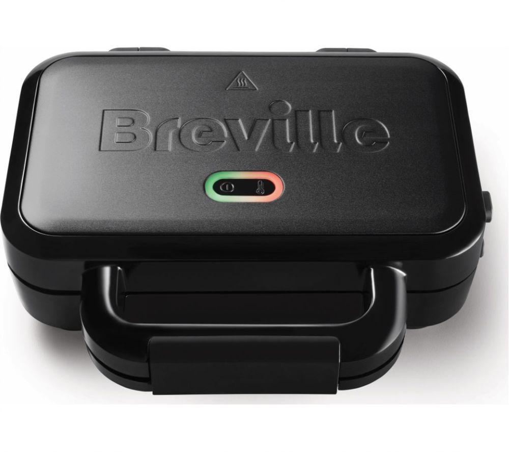 BREVILLE Ultimate Deep Fill VST082 Sandwich Toaster - Black, Black