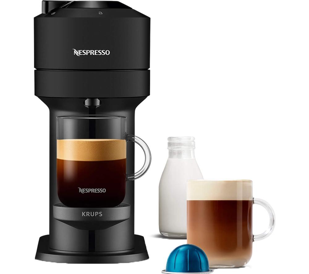 NESPRESSO by Krups Vertuo Next X910N40 Pod Coffee Machine - Black