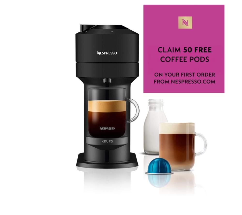 Nespresso VERTUO NEXT ブラック Nespresso Vertuo Next Matt Black | Vertuo Coffee Machine