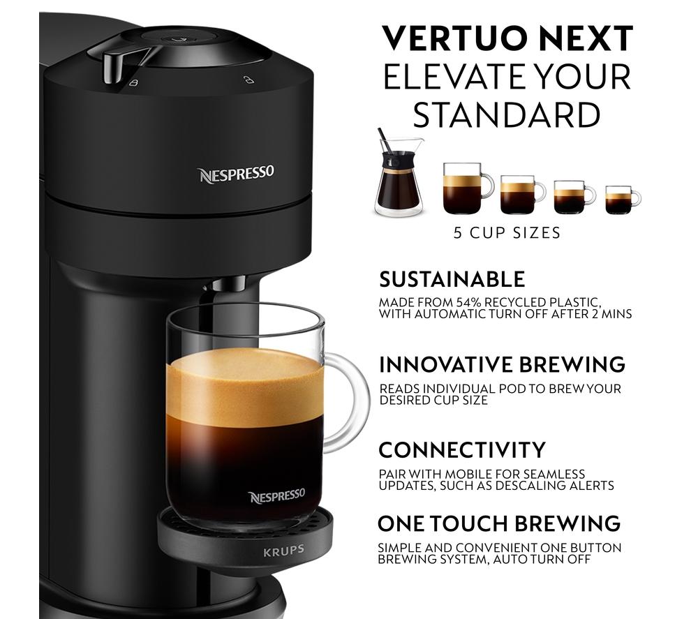 Buy NESPRESSO by Krups Vertuo Next X910N40 Pod Coffee Machine