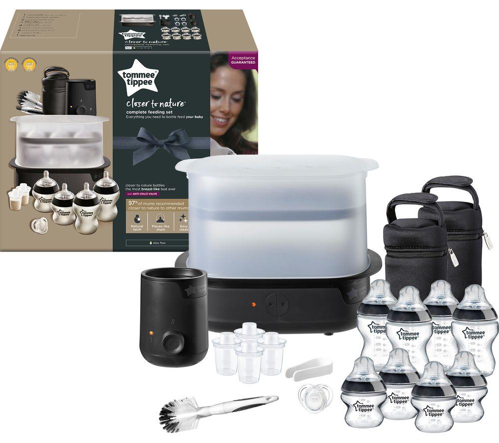 TOMMEE TIPPEE Complete Feeding Kit - Black