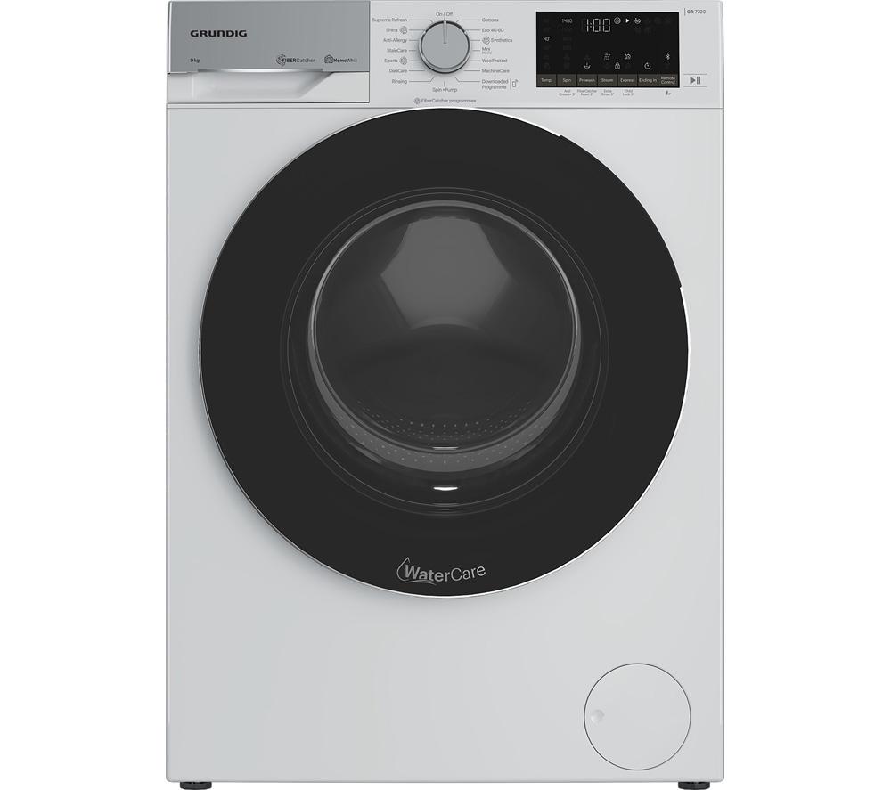 GRUNDIG FiberCatcher GW78941FW Bluetooth 9 kg 1400 Spin Washing Machine review