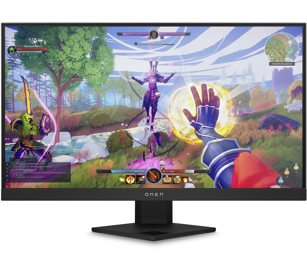Image of HP Omen 25i Full HD 24.5" IPS LCD Gaming Monitor - Black, Black