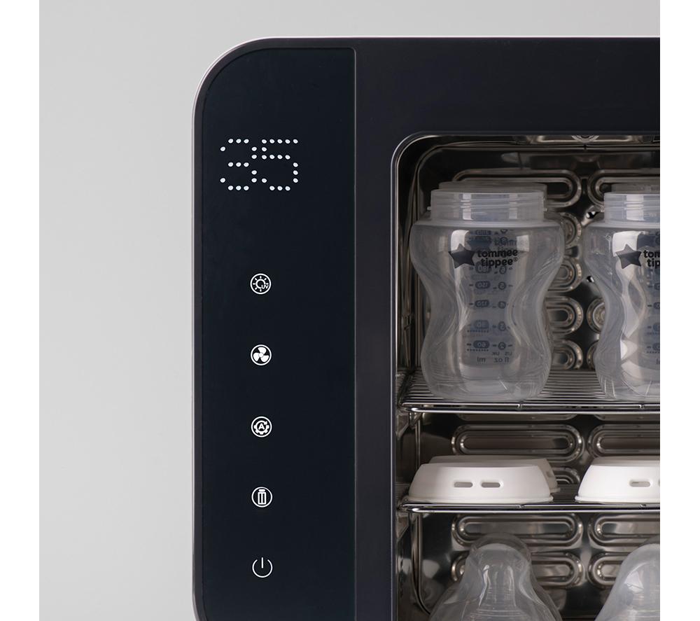 TOMMEE TIPPEE UV Bottle Steriliser Dryer - Black & White image number 3 of 5