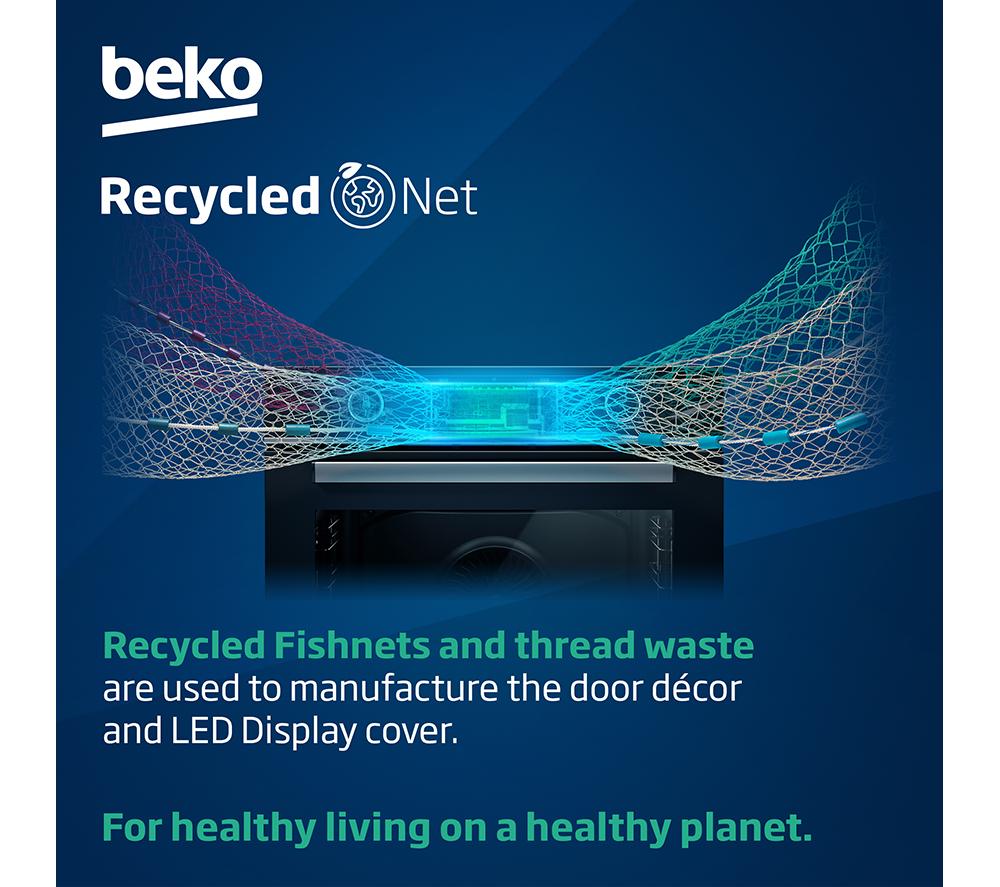 BEKO RecycledNet BBXIF243XC Electric Oven - Stainless Steel image number 7 of 12