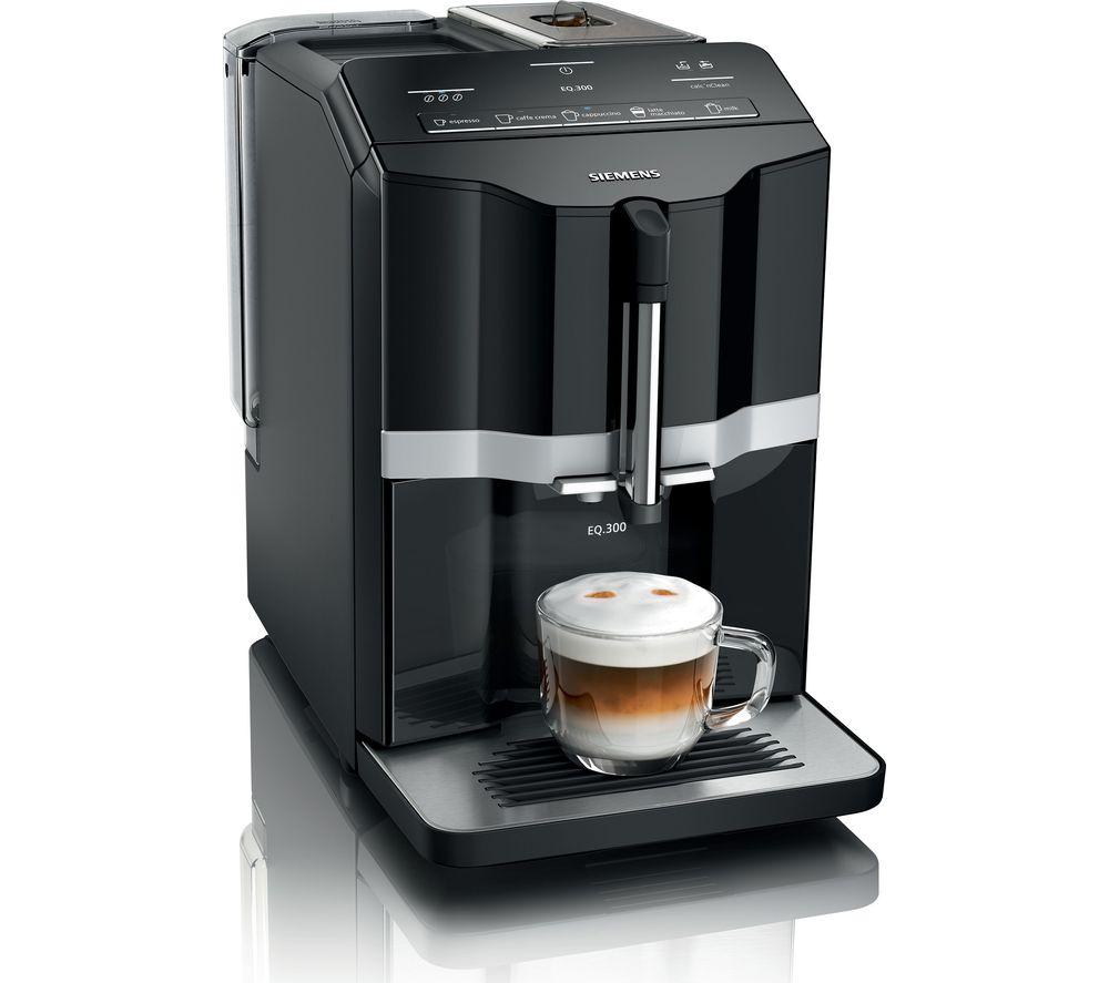 SIEMENS EQ.300 TI351209GB Bean to Cup Coffee Machine – Black