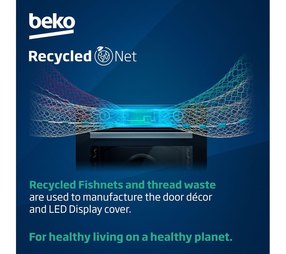 BEKO RecycledNet BBDF22300B Electric Double Oven - Black image number 7 of 15