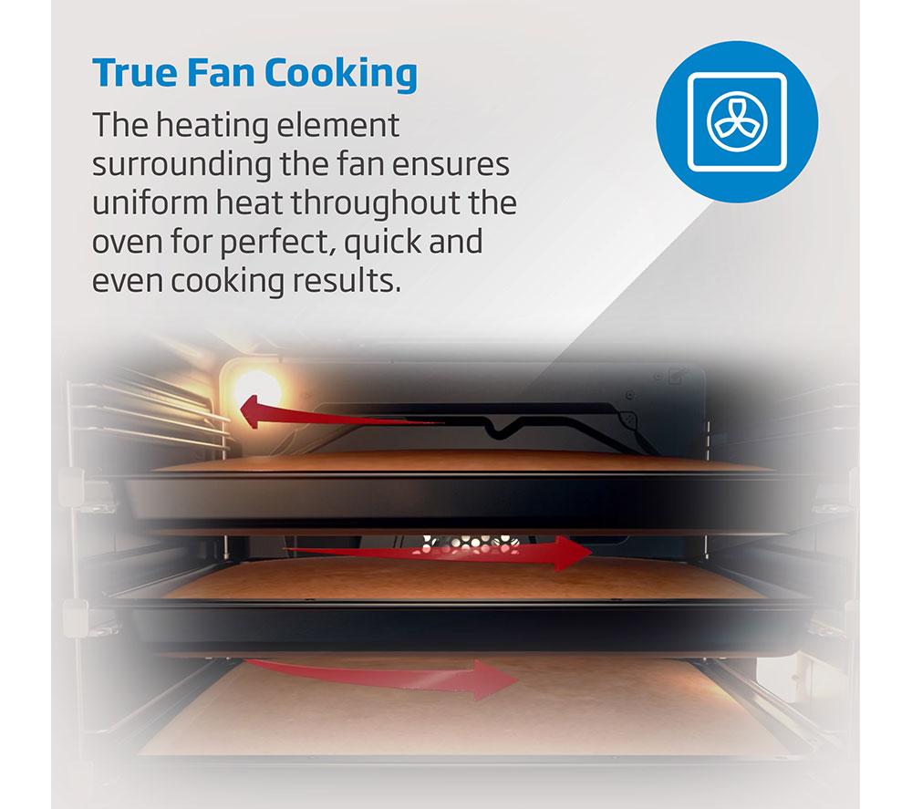 BEKO Pro RecycledNet BBXDF25300X Electric Double Oven - Stainless Steel image number 12 of 13