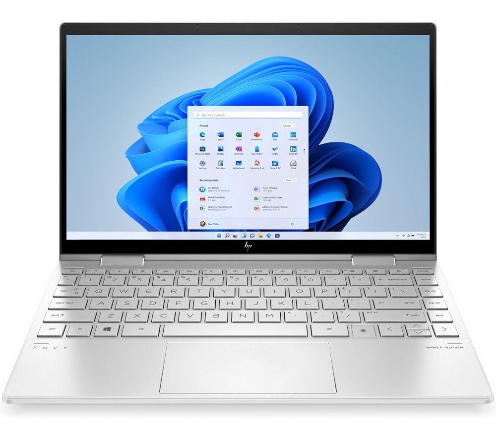 Image of HP ENVY x360 Convert 13.3" 2 in 1 Laptop - Intel®Core i5, 256 GB SSD, Silver, Silver/Grey